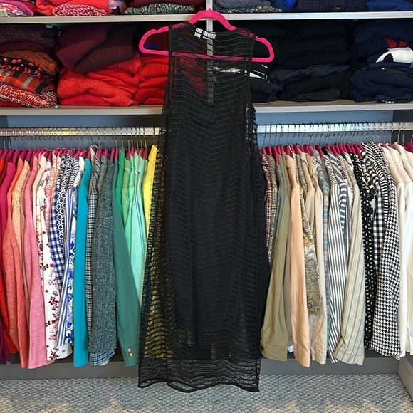 Noisy May black cut out with slip sleeveless maxi dress size XS - Picture 3 of 3